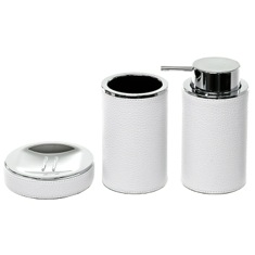 Round 3 Piece Accessory Set, Free Stand